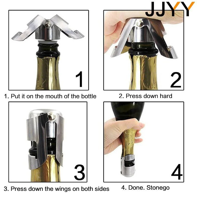 Stainless Champagne Bottle Stopper