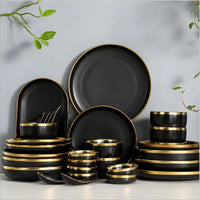 Gilt Rim Porcelain Dinnerware