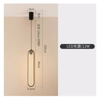 Modern Linear LED Pendant