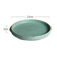 Retro Green Ceramic Dinnerware