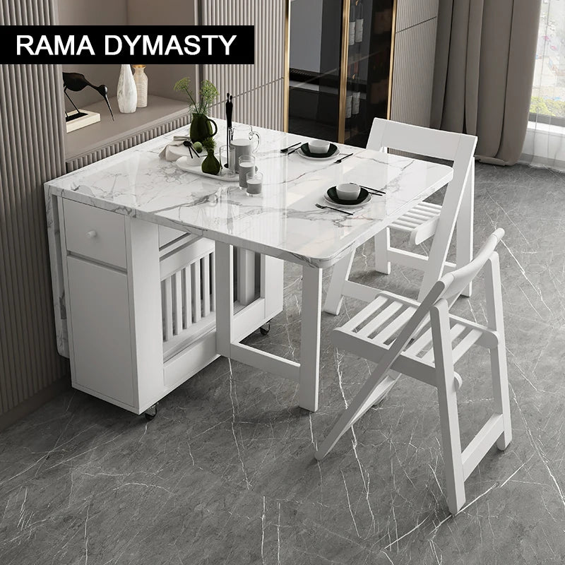 Foldable Dining Table Set