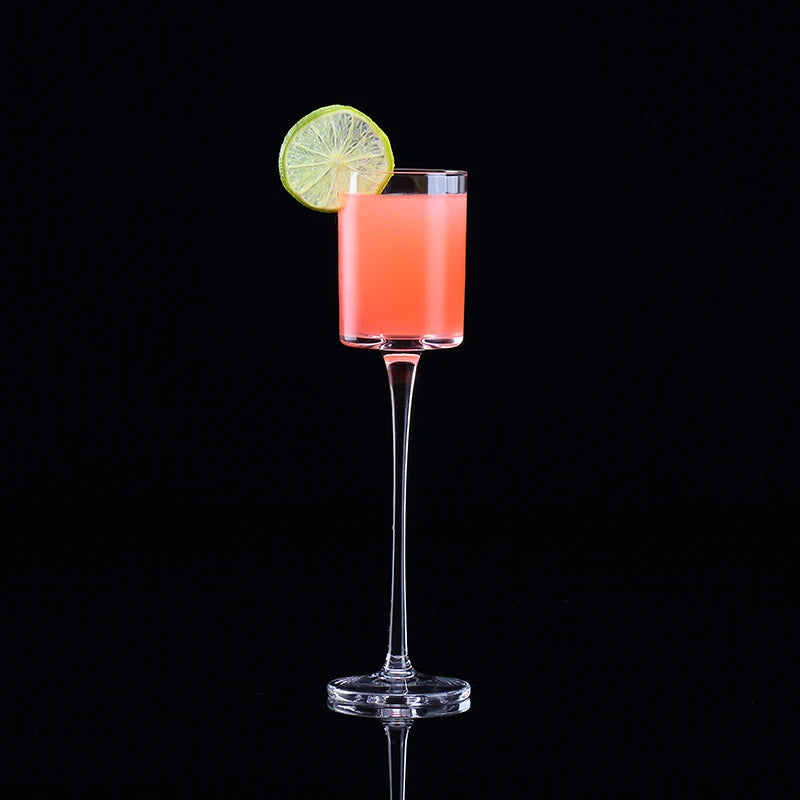 Hand-Blown Champagne Flute Set