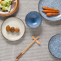 Japanese Blue Dinner Set