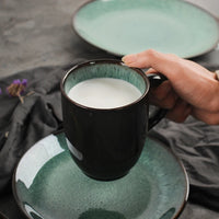 Peacock Glazed Dinnerware Set
