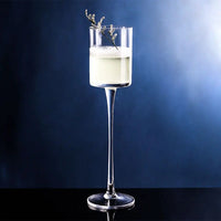 Hand-Blown Champagne Flute Set