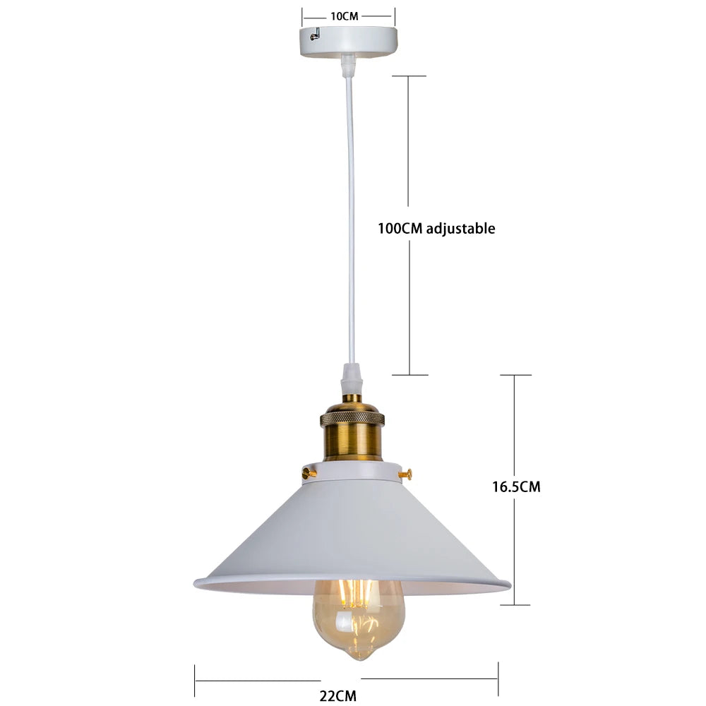 Vintage E27 Pendant Light
