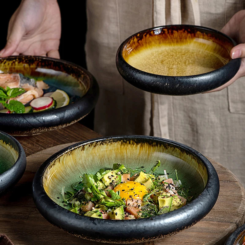 Ice Glaze Sushi Plate