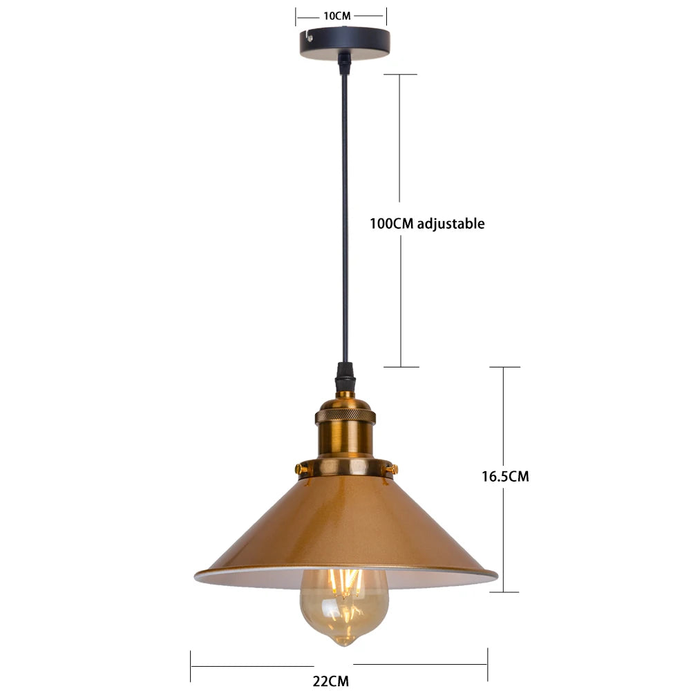 Vintage E27 Pendant Light