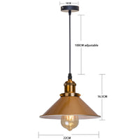 Vintage E27 Pendant Light