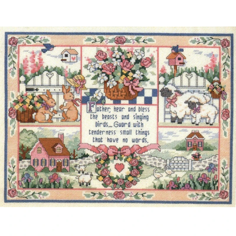 Garden Cottage Cross Stitch