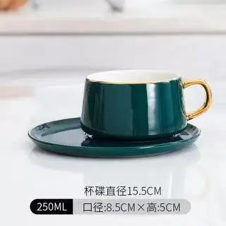 Golden Rim Ceramic Tableware
