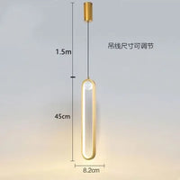 Modern Linear LED Pendant