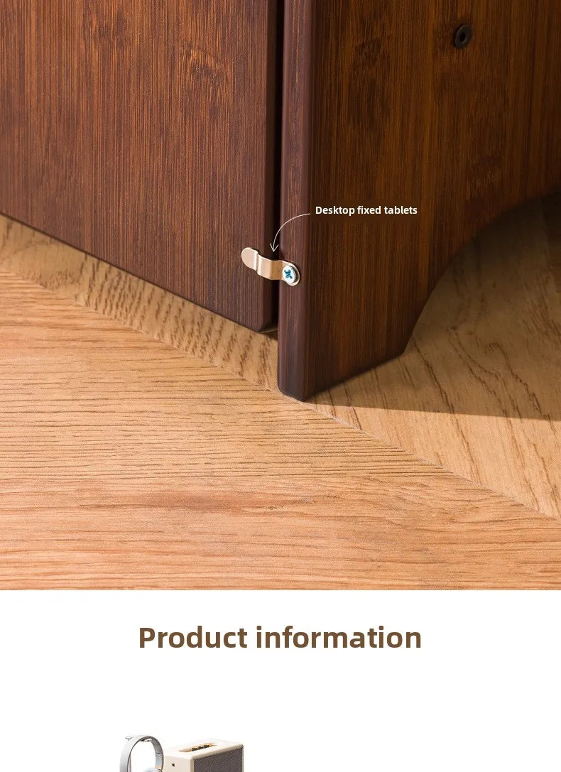 Solid Wood Folding Desk Student Household Computer Desk Bedroom Small Apartment Bedside Study Small Table Simple Desk