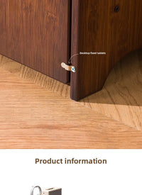 Solid Wood Folding Desk Student Household Computer Desk Bedroom Small Apartment Bedside Study Small Table Simple Desk