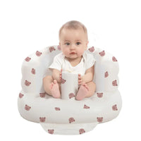 Children Inflatable Sofa,Blow Up with Built in Air Pump,Inflatable Baby Sofa for Babies 3 Months & Up,Baby Seats for Infants