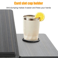 Multifunctional Lazy Table Portable Foldable Bed Table Height Adjustable Computer Desk with Cup Holder for Bed Office