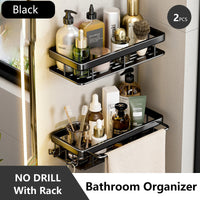 Rust-Resistant Bathroom Storage Shelf