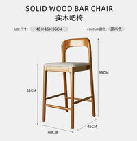Designer Nordic Wood Stool