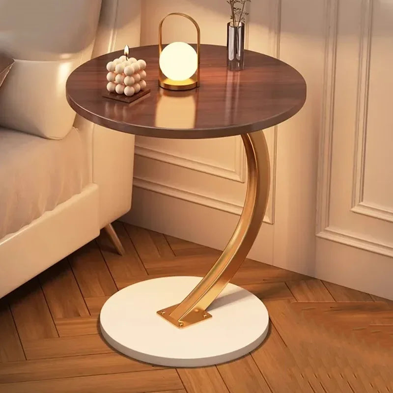 Round Storage Coffee Table
