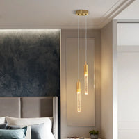 Crystal Drop Pendant Light