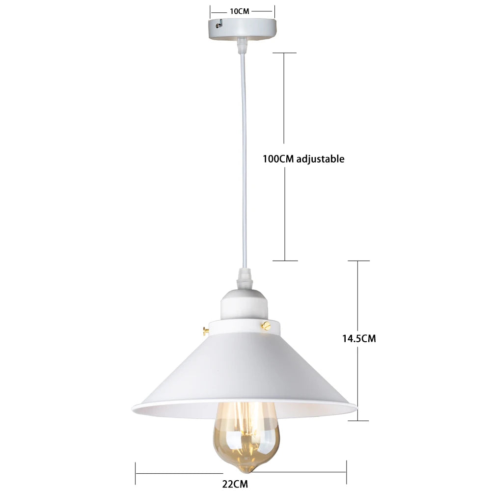 Vintage E27 Pendant Light