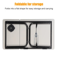 Multifunctional Lazy Table Portable Foldable Bed Table Height Adjustable Computer Desk with Cup Holder for Bed Office
