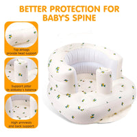 Children Inflatable Sofa,Blow Up with Built in Air Pump,Inflatable Baby Sofa for Babies 3 Months & Up,Baby Seats for Infants
