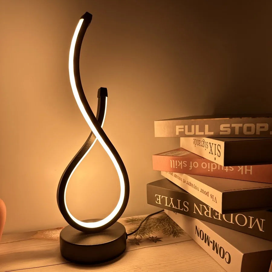 Art Deco LED Lamp