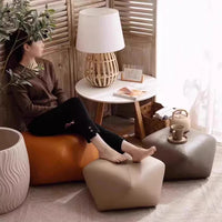 Modern Low Footrest Ottoman