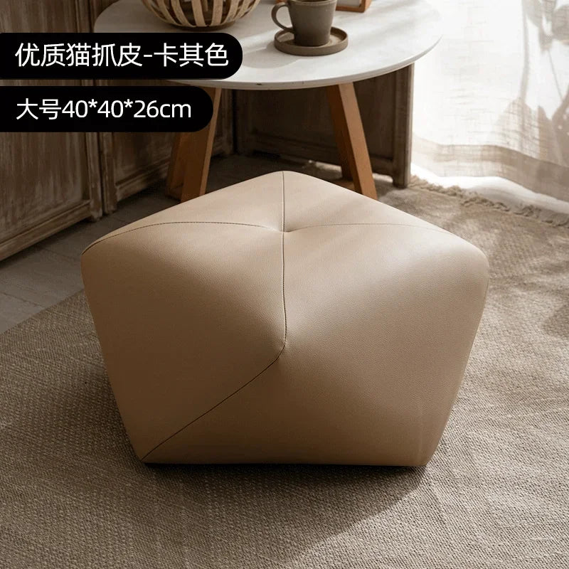 Modern Low Footrest Ottoman