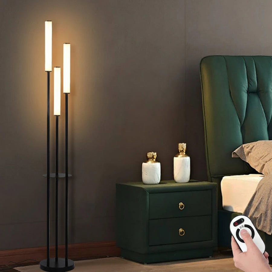 Shelf Storage Floor Lamp