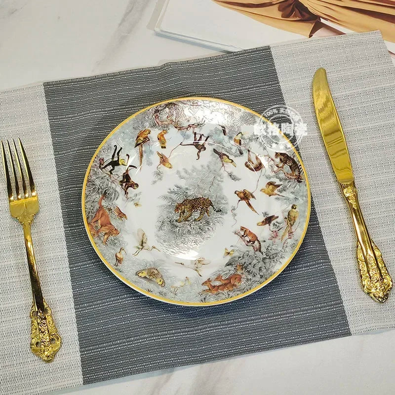 Jungle Ceramic Tableware Set