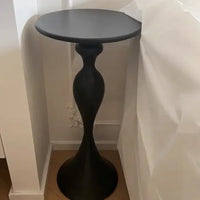 Stainless Round Accent Table