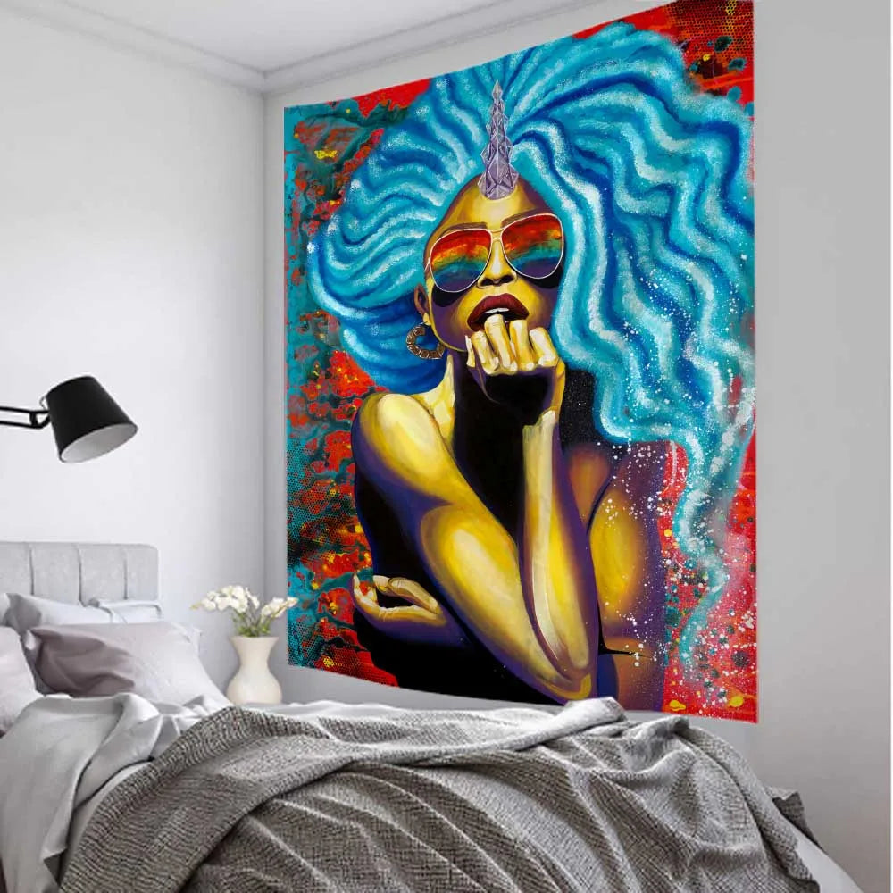 Psychedelic Oversized Wall Tapestry