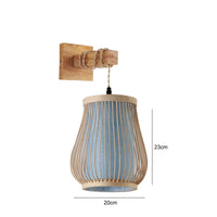 Handwoven Rattan Pendant Light