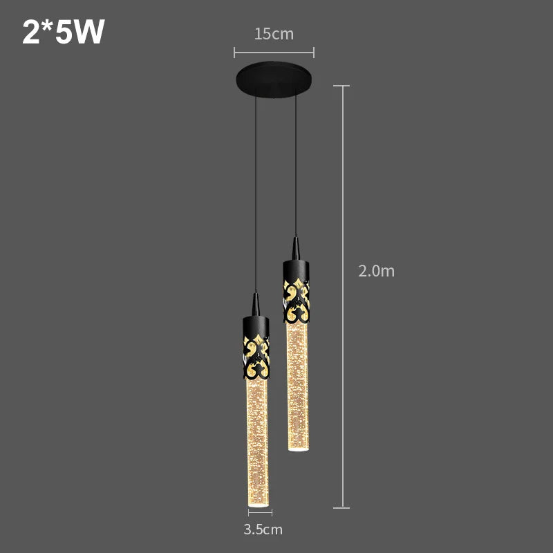 Crystal Drop Pendant Light