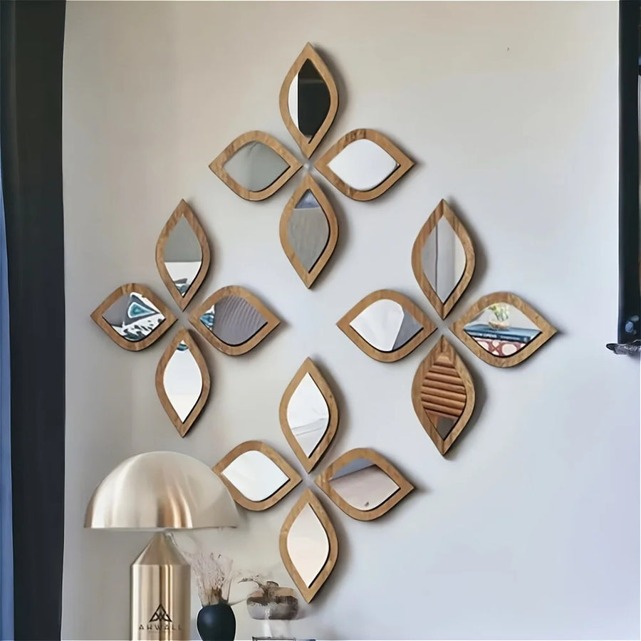 Boho Teardrop Mirror Set