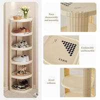 Tall 3-9 Tier Shoe Rack with Adjustable Shelves - Closet Organizer for Shoes & More
