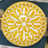 Geometric Bone China Plate
