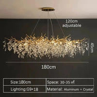 Crystal Kitchen Island Chandelier