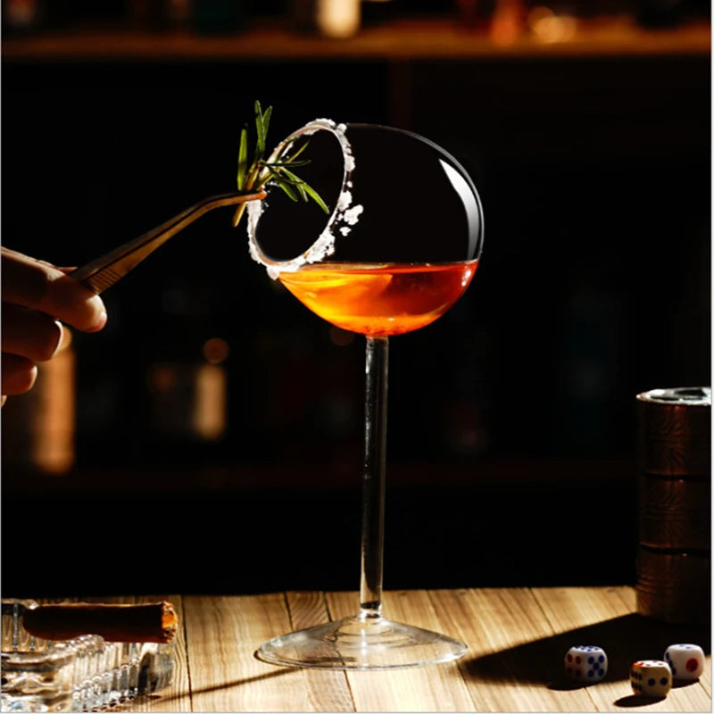 Sculptural Bird Cocktail Glass