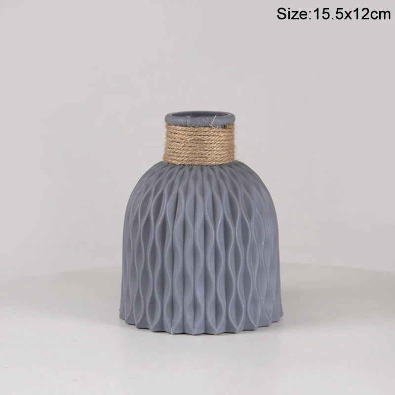 Nordic Basket Flower Vase