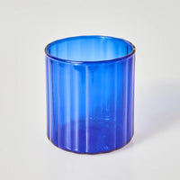 Ribbed Heatproof Glass Mug