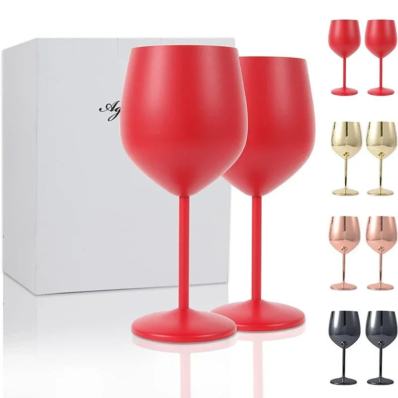 Unbreakable Stainless Steel Goblet