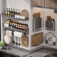 No-Drill Kitchen Organizer Rack