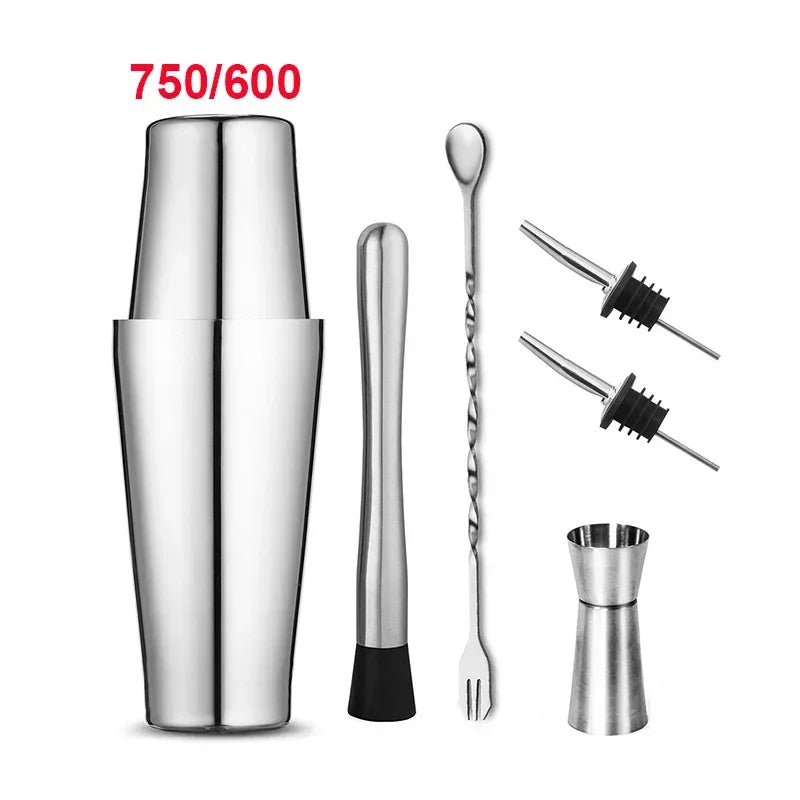 Stainless Boston Shaker Kit