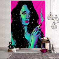 Psychedelic Oversized Wall Tapestry