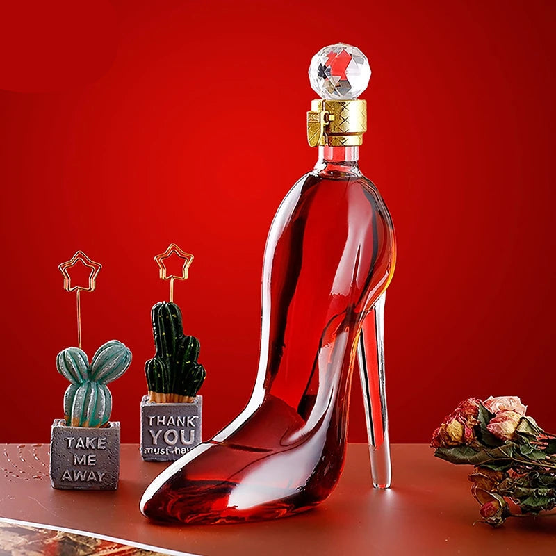 High Heel Whiskey Decanter