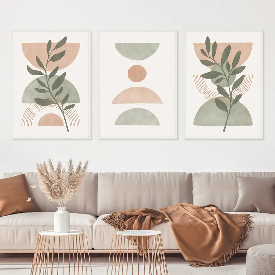 Boho Botanical Canvas Print