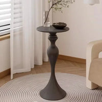 Stainless Round Accent Table